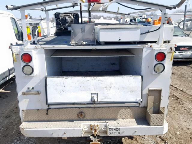 1FD3F30558EE39326 - 2008 FORD F350 SRW S WHITE photo 6