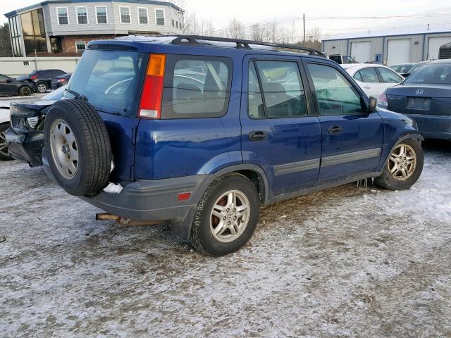 JHLRD1849XC025984 - 1999 HONDA CR-V LX BLUE photo 4