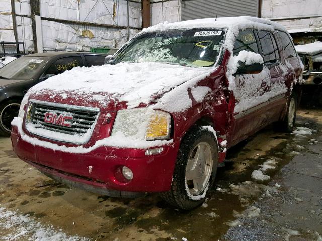 1GKET12S646188418 - 2004 GMC ENVOY XUV MAROON photo 2