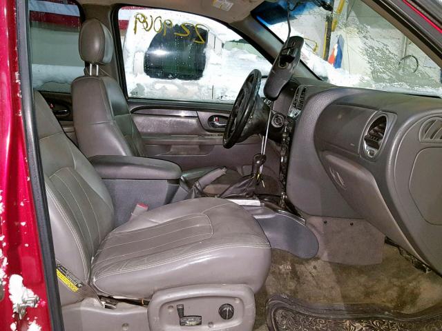 1GKET12S646188418 - 2004 GMC ENVOY XUV MAROON photo 5