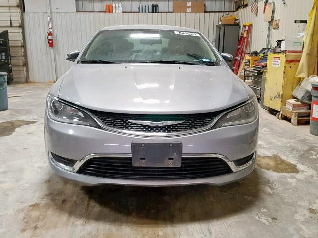 1C3CCCAB9FN504486 - 2015 CHRYSLER 200 LIMITE SILVER photo 9