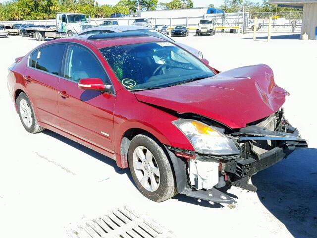 1N4CL21E18C154615 - 2008 NISSAN ALTIMA HYB RED photo 1