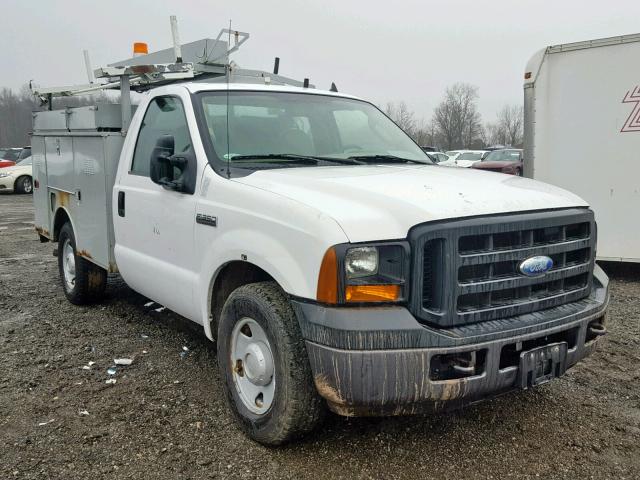 1FDSF30506EC11999 - 2006 FORD F350 SRW S WHITE photo 1