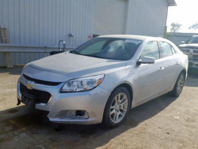 1G11C5SLXEF213695 - 2014 CHEVROLET MALIBU 1LT 银色 照片 2