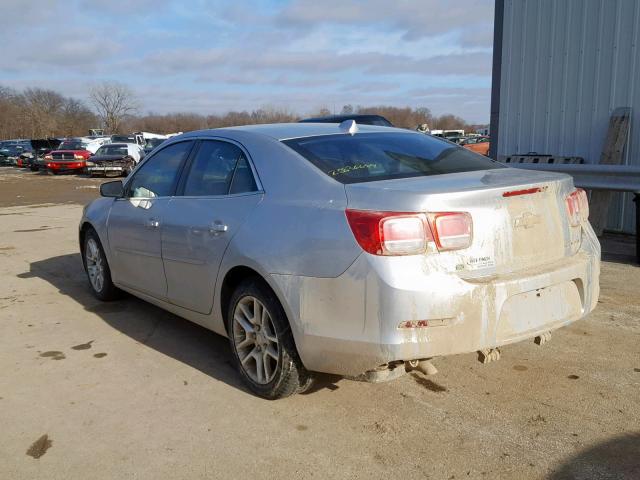 1G11C5SLXEF213695 - 2014 CHEVROLET MALIBU 1LT 银色 照片 3