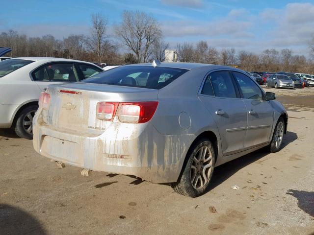 1G11C5SLXEF213695 - 2014 CHEVROLET MALIBU 1LT 银色 照片 4