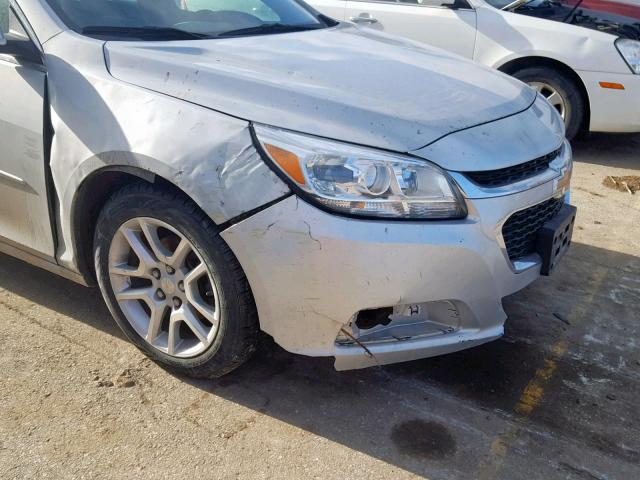 1G11C5SLXEF213695 - 2014 CHEVROLET MALIBU 1LT 银色 照片 9