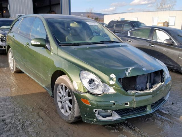 4JGCB65E96A031485 - 2006 MERCEDES-BENZ R 350 GREEN photo 1