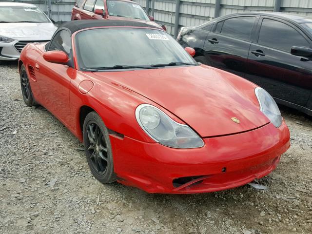 WP0CA29854U621229 - 2004 PORSCHE BOXSTER RED photo 1