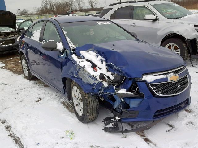 1G1PC5SHXC7163720 - 2012 CHEVROLET CRUZE LS BLUE photo 1