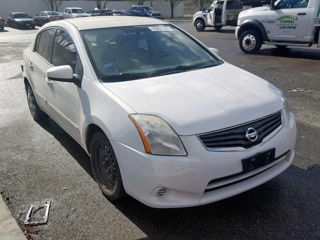 3N1AB6AP5AL723721 - 2010 NISSAN SENTRA 2.0 WHITE photo 1