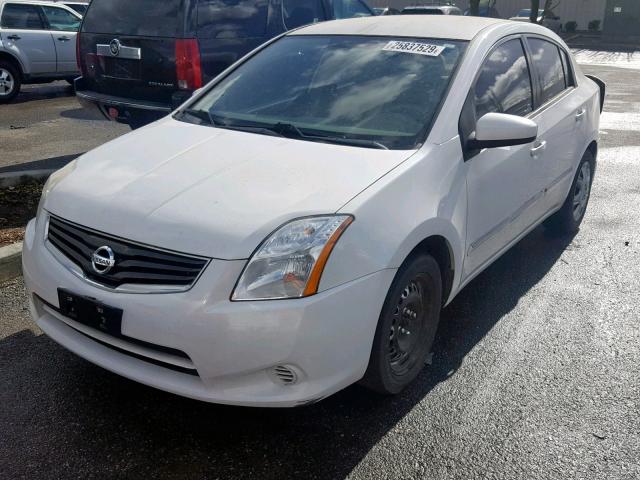 3N1AB6AP5AL723721 - 2010 NISSAN SENTRA 2.0 WHITE photo 2