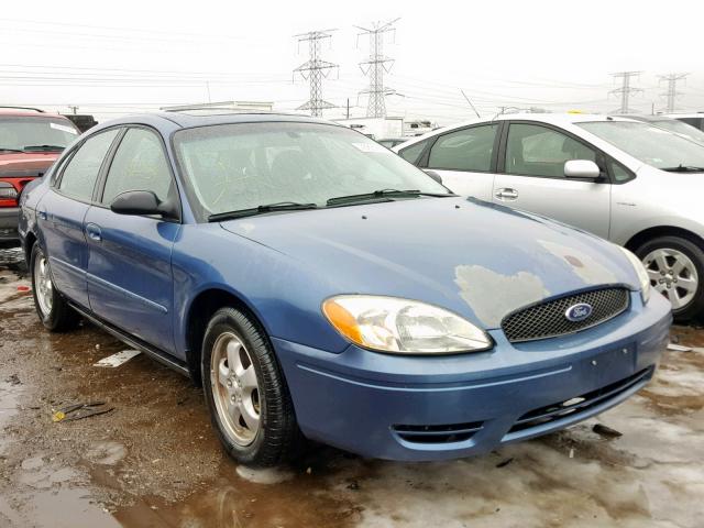 1FAFP55234A168976 - 2004 FORD TAURUS SES BLUE photo 1