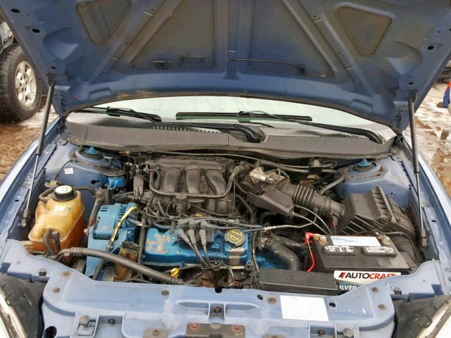 1FAFP55234A168976 - 2004 FORD TAURUS SES BLUE photo 7