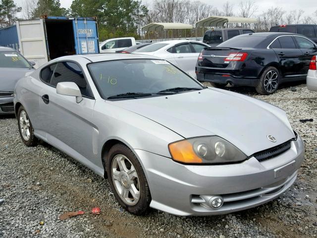 KMHHM65D23U079864 - 2003 HYUNDAI TIBURON SILVER photo 1