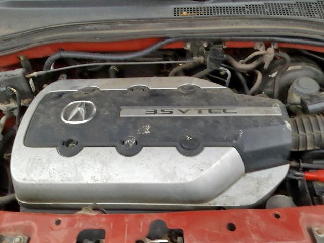 2HNYD18684H557112 - 2004 ACURA MDX TOURIN MAROON photo 7