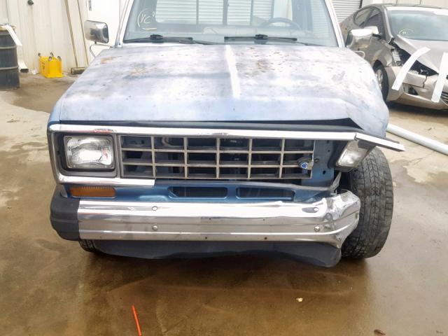 1FTBR10S6FUC47658 - 1985 FORD RANGER BLUE photo 10