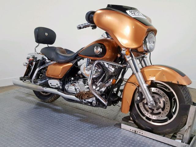 1HD1KB44X8Y647539 - 2008 HARLEY-DAVIDSON FLHX 105TH ORANGE photo 2