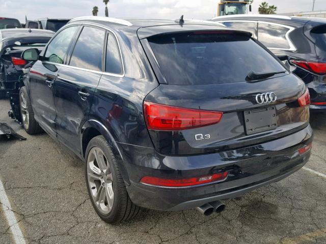 WA1HCCFS0HR013966 - 2017 AUDI Q3 PREMIUM BLACK photo 3