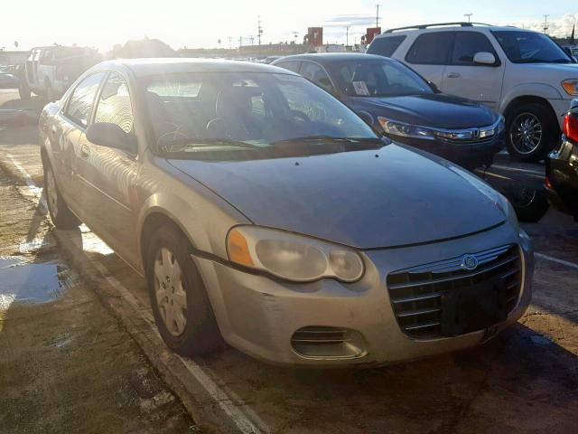 1C3EL46X44N189211 - 2004 CHRYSLER SEBRING LX BEIGE photo 1