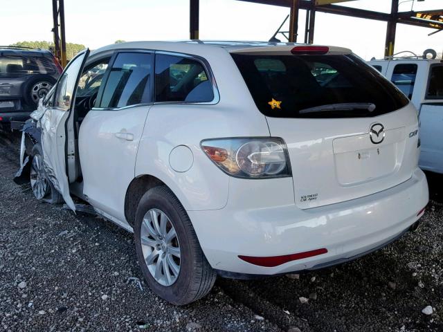 JM3ER2AMXB0396540 - 2011 MAZDA CX-7 WHITE photo 3