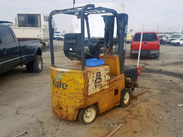 N499447 - 2000 YALE FORKLIFT YELLOW photo 4