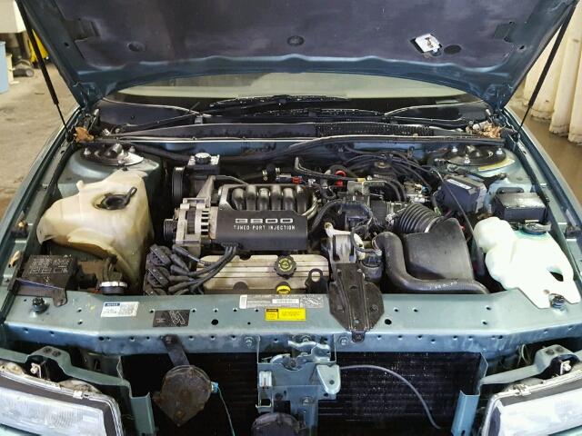 2G4WB52L1S1483140 - 1995 BUICK REGAL CUST BLUE photo 7