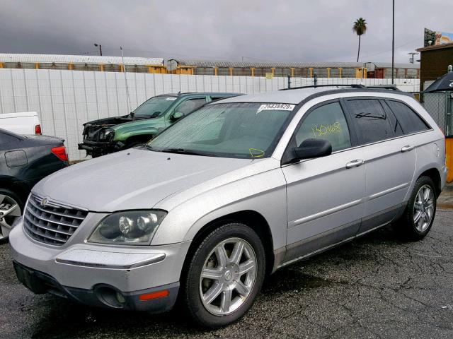 2C8GM68455R648071 - 2005 CHRYSLER PACIFICA T SILVER photo 2