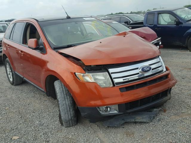 2FMDK48CX7BA79005 - 2007 FORD EDGE SEL ORANGE photo 1