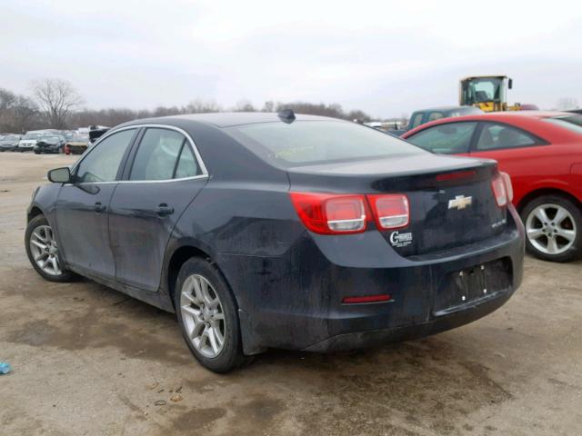 1G11F5RR6DF102769 - 2013 CHEVROLET MALIBU 2LT BLACK photo 3