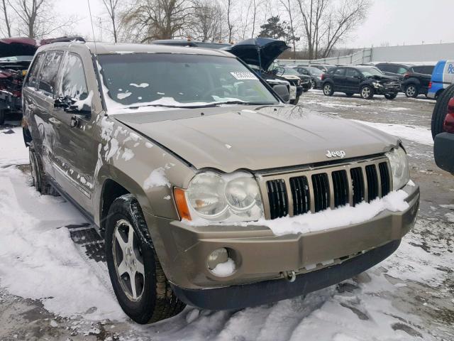 1J4GR48K26C312890 - 2006 JEEP GRAND CHER BROWN photo 1