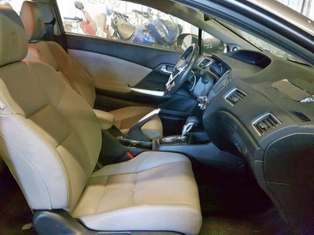 2HGFG3B09FH525441 - 2015 HONDA CIVIC EXL GRAY photo 5