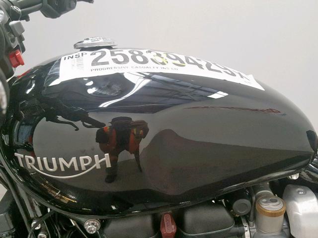 SMTD53HL6JT867469 - 2018 TRIUMPH MOTORCYCLE BONNEVILLE BLACK photo 16