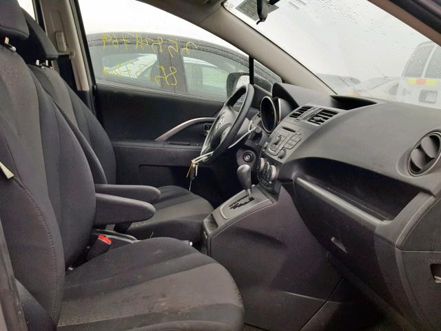 JM1CW2BL2C0137055 - 2012 MAZDA 5 SILVER photo 5