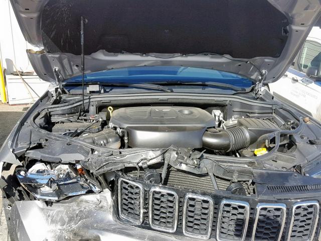 1C4RJEAG8JC197299 - 2018 JEEP GRAND CHER GRAY photo 7