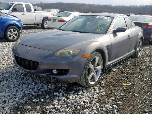 JM1FE173960204726 - 2006 MAZDA RX8 SILVER photo 2