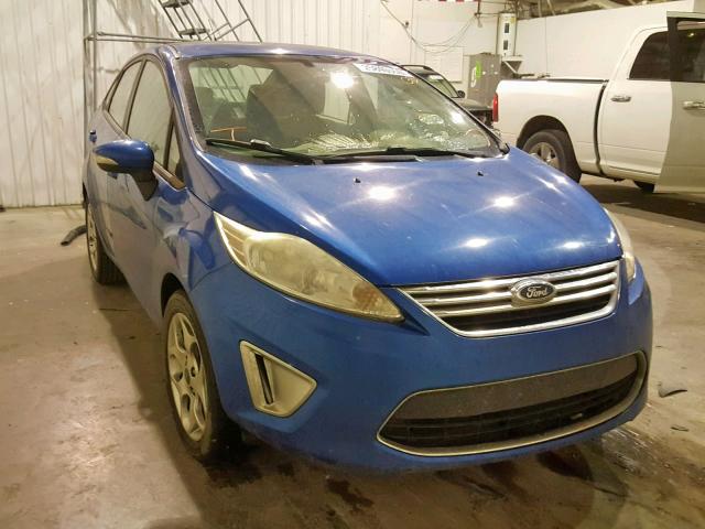 3FADP4CJ9BM226553 - 2011 FORD FIESTA SEL BLUE photo 1