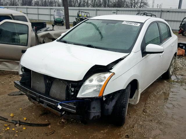 3N1AB61E59L648108 - 2009 NISSAN SENTRA 2.0 WHITE photo 2