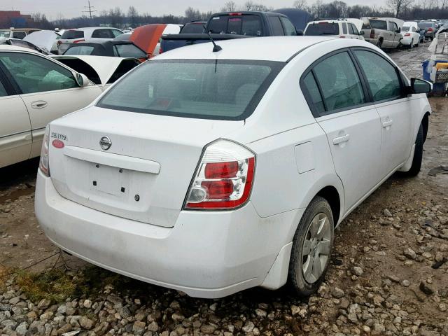 3N1AB61E59L648108 - 2009 NISSAN SENTRA 2.0 WHITE photo 4