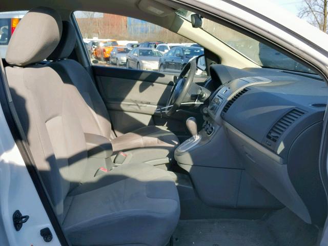 3N1AB61E59L648108 - 2009 NISSAN SENTRA 2.0 WHITE photo 5