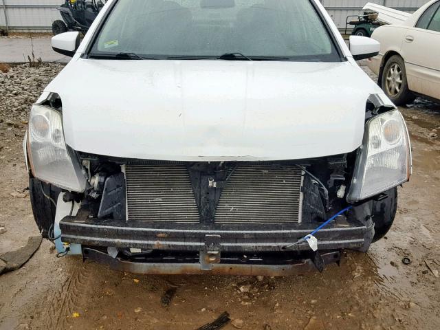 3N1AB61E59L648108 - 2009 NISSAN SENTRA 2.0 WHITE photo 9