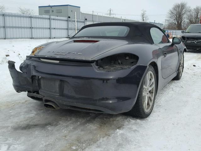 WP0CA2A8XDS112132 - 2013 PORSCHE BOXSTER BLACK photo 4