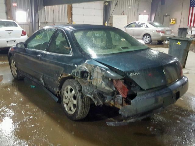 19UYA2252WL002331 - 1998 ACURA 3.0CL BLUE photo 3