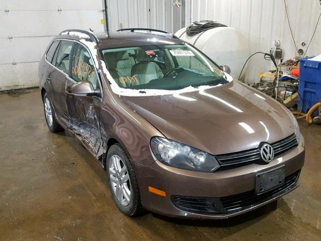 3VWPL7AJ9BM679155 - 2011 VOLKSWAGEN JETTA TDI BROWN photo 1