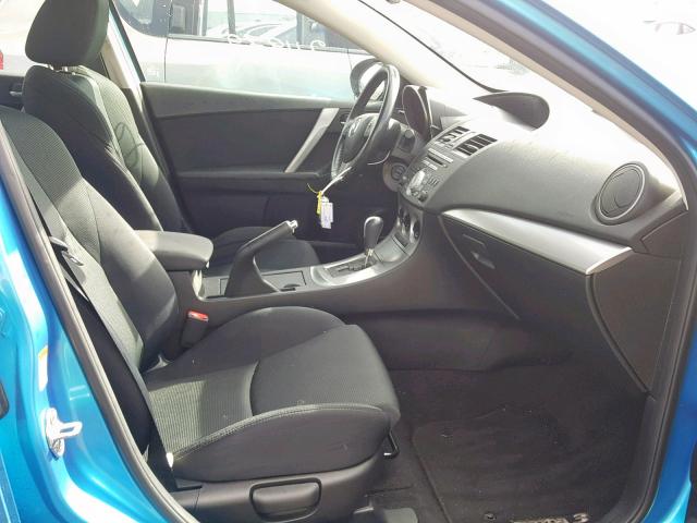 JM1BL1H68A1192245 - 2010 MAZDA 3 S BLUE photo 5