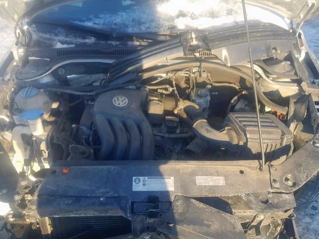 3VW2K7AJ5DM295356 - 2013 VOLKSWAGEN JETTA BASE SILVER photo 7
