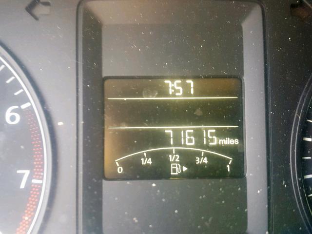 3VW2K7AJ5DM295356 - 2013 VOLKSWAGEN JETTA BASE SILVER photo 8