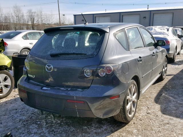 JM1BK344991236705 - 2009 MAZDA 3 S BLACK photo 4