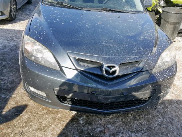 JM1BK344991236705 - 2009 MAZDA 3 S BLACK photo 9