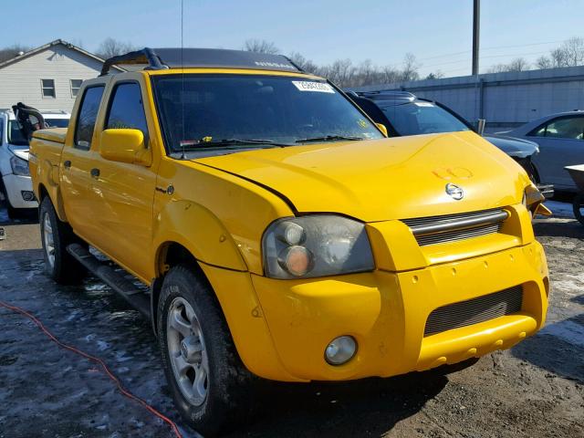 1N6MD27Y03C453788 - 2003 NISSAN FRONTIER C YELLOW photo 1